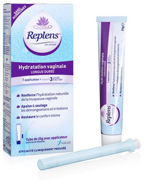 Replens Vaginal Gel Tube Of 35g With Applicator