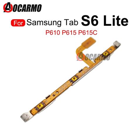 Power On Off Volume Buttons Flex Cable For Samsung Galaxy Tab S6 Lite