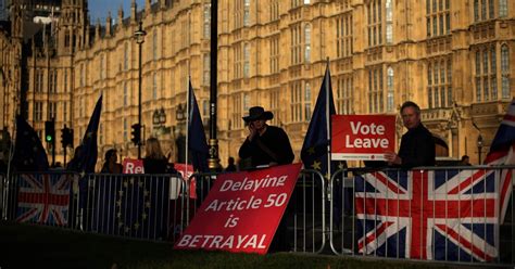 Britains May Opens Way To Three Month Brexit Delay New Straits Times