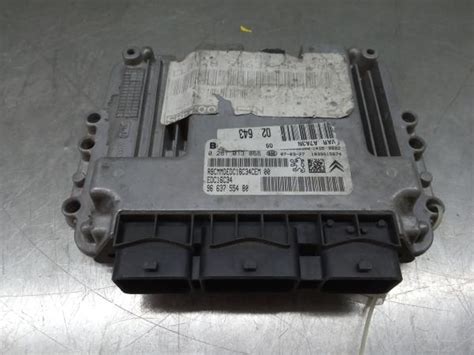 Engine Control Unit Ecu Peugeot Wa Wc Hdi B Parts