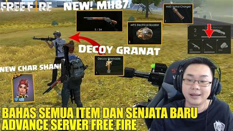 Bahas Tuntas Item Senjata Baru Di Advance Server Free Fire Keren