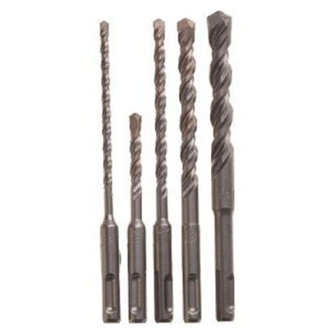 Bosch Bulldog SDS-plus Carbide Tipped Rotary Hammer Bit Set (5-Piece)-HCK005 - The Home Depot