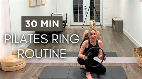 30 MIN SPICY PILATES FLOW Full Body Workout W Pilates Ring The