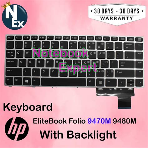 Jual Keyboard Hp EliteBook Folio 9470M 9480M With Backlight Shopee