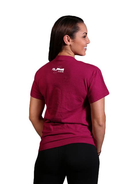 Women's Workout T-Shirt (Garnet) – Alpha Wear