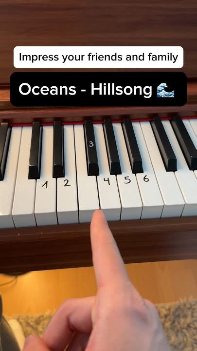 Oceans Hillsong 🌊 Easy Full Tutorial Piano Tutorial Pianolessons Oceans Hillsong Youtube