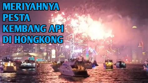 Hongkong Kembang Api 1 Oct Terindah Liburan Tkw Hongkong Vlog YouTube