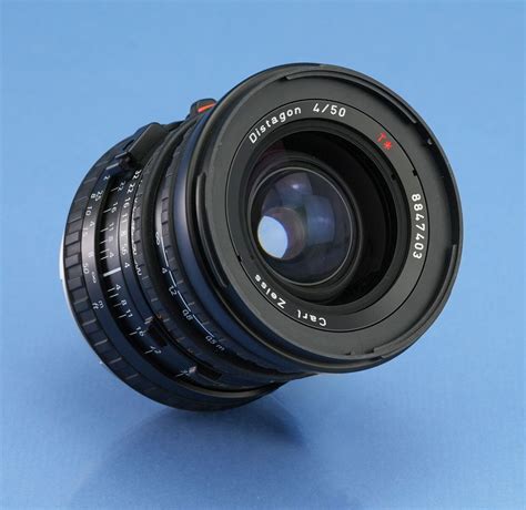 Hasselblad Zeiss Distagon 50mm F4 Fle Cfi T Lens Caps Uv Filter Bay