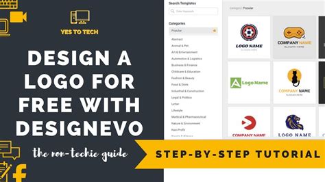 DESIGNEVO LOGO MAKER How To Create Your Own Logo Online With The