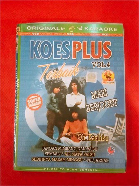 Jual Kaset VCD Original Lagu Karaoke KOES PLUS TERBAIK VOL 4 Di Lapak