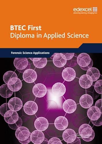 Btec First Diploma In Applied Science By 4science Good 2007 1st