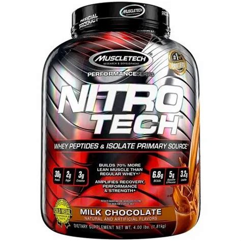 Muscletech Nitro Tech Whey Protein 4lbs 4 Lbs 1 81 Kg At ₹ 4799 In New Delhi