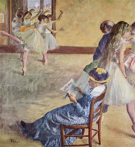 The Ballet Class By Edgar Degas Useum