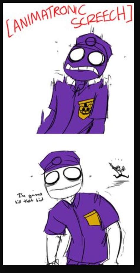 Pore Vincent Xd Fnaf Funny Fnaf Night Guards Purple Guy