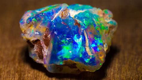 I Lost Most Of This Rough Opal But Cut An Epic Gem Youtube