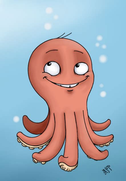 Funny Octopus by Saisoto on DeviantArt