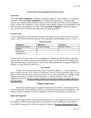 CEFS 546 Case Study Assignment Instructions Nov 2021 Docx COUC 546