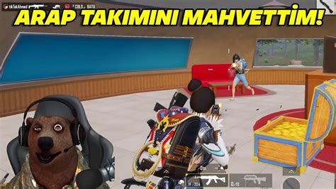 ARAP TAKIMINI VURDUM İNTİKAMA GELDİLER BİR DAHA VURDUM PUBG Mobile