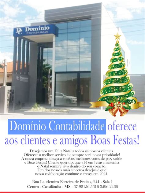 Cassilândia Urgente Natal 2023 Domínio contabilidade