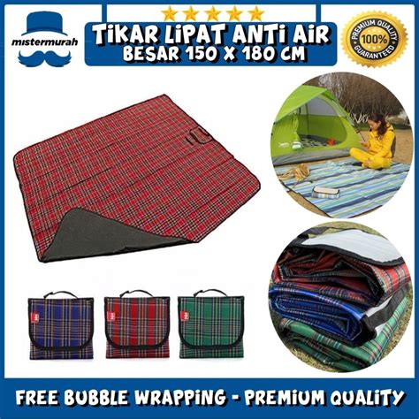 Jual Big Size Matras Tikar Lipat Besar Anti Air Tiker Piknik X