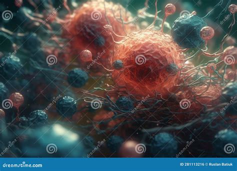 Cancer Radiotherapy Treatment Reabilitation Stock Illustration