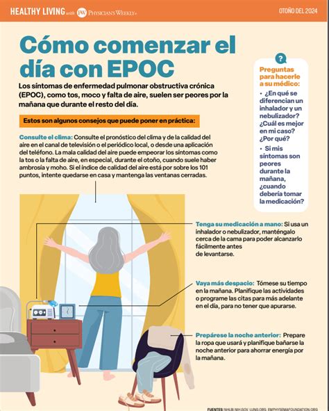 Una Vida Saludable Con EPOC Healthy Living With COPD Fall 2024