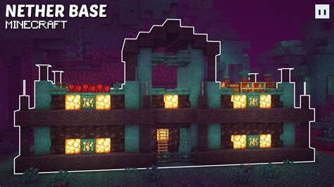 Minecraft Nether Base Design