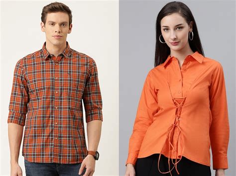 15 Stylish Collection Of Orange Shirts For Men And Women