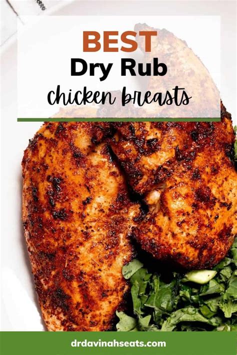 Dry Rub Chicken Breasts Dr Davinahs Eats