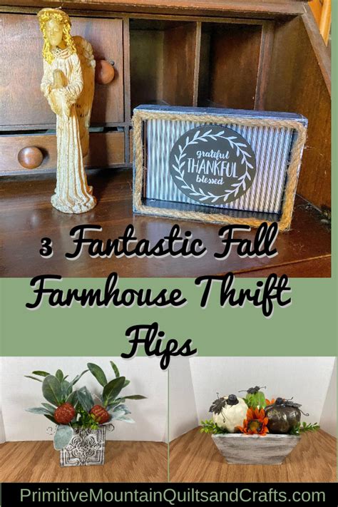 Fantastic Fall Farmhouse Thrift Flips