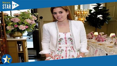 Princess Beatrice Dazzles In Dress Fit For A Fairytale Youtube