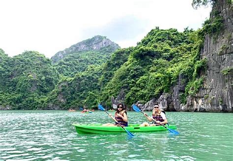 Ab Hanoi Ha Long Bay Kreuzfahrt Mit Mittagessen H Hlen Und Jacuzzi