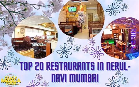 Top 20 Restaurants In Nerul Navi Mumbai Crazy Masala Food