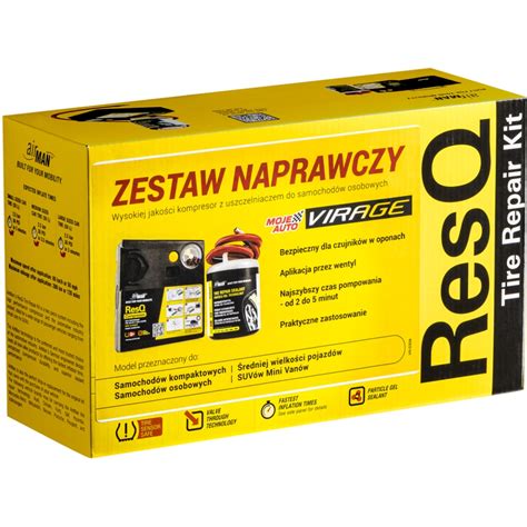 Zestaw Naprawczy Do Opon Samochodowych Uszczelniacz 450ml Kompresor