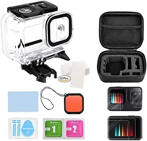 Nasjac Estuche Funda Impermeable Para Gopro Kit De Accesorios Para