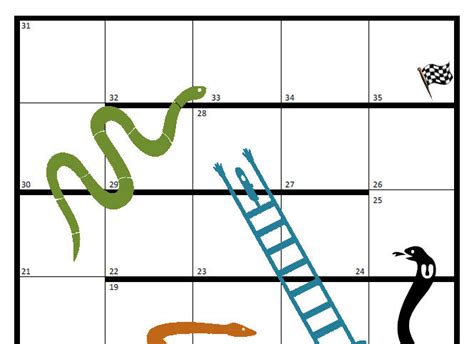 Blank Snakes And Ladders Printable Printable Word Searches