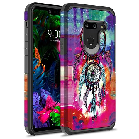 Lg G8 Thinq Case Kaesar Slim Hybrid Dual Layer Shockproof Hard Cover Graphic Fashion Cute