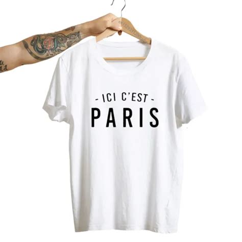 Ici Cest Paris T Shirt Cr Er Son T Shirt