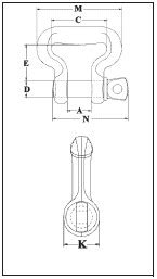 Web Sling Shackles - American Rigging and Supply