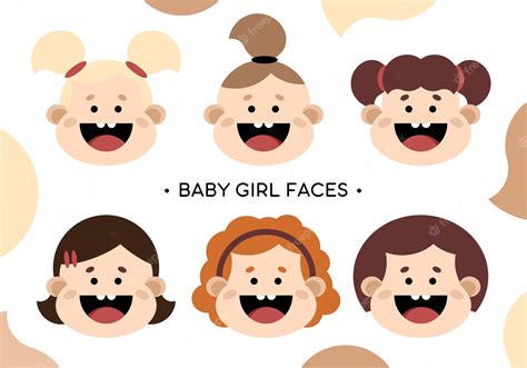 Premium Vector | Children faces