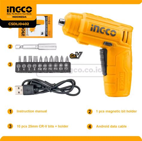 Mesin Obeng Cordless Eco V Min Csdli