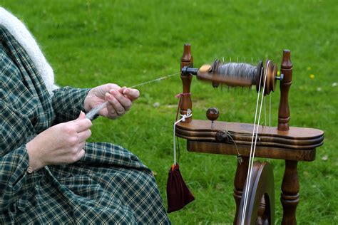 Spinning Wool to Clothe the Ironworker - Hopewell Furnace National ...