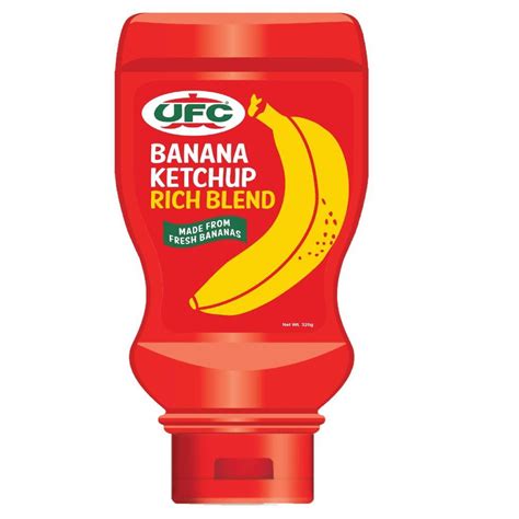 Ufc Banana Ketchup Rich Blend Reverse Bottle 320g Lazada Ph