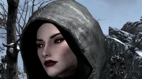 Hood Plus Hair for Pandorable s Serana イマージョン Skyrim Special Edition