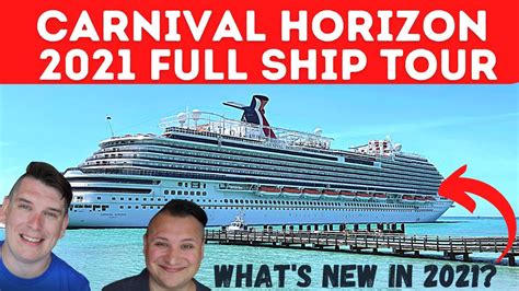 Carnival Horizon Cruise Ship Full Tour Review 2021 Full Walking