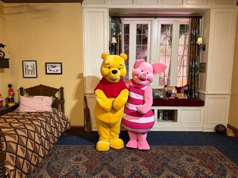 PHOTOS: Piglet Joins Winnie the Pooh Meet and Greet in Christopher ...