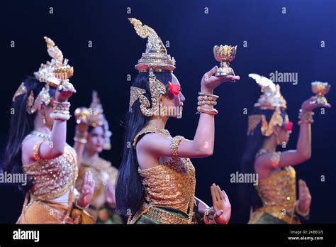 Cambodian Traditional Dances performance during the opening ceremony on ...