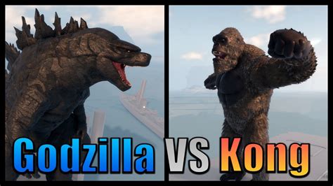 Roblox Kaiju Universe Godzilla VS Kong Aircraft Carrier Fight Scene