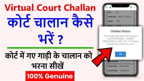 Court E Challan Kaise Bhare How To Pay Virtual Court E Challan