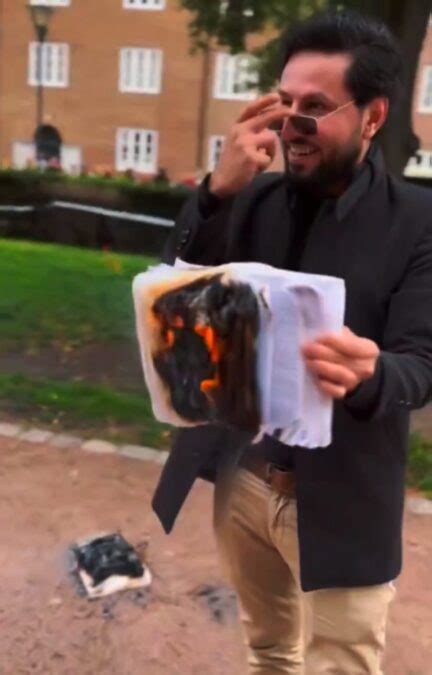 Video Islam Critic Salwan Sabah Matti Momika Known For Burning Quran